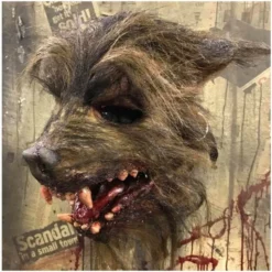 Pumpkin Pulp Deluxe Werewolf Mask