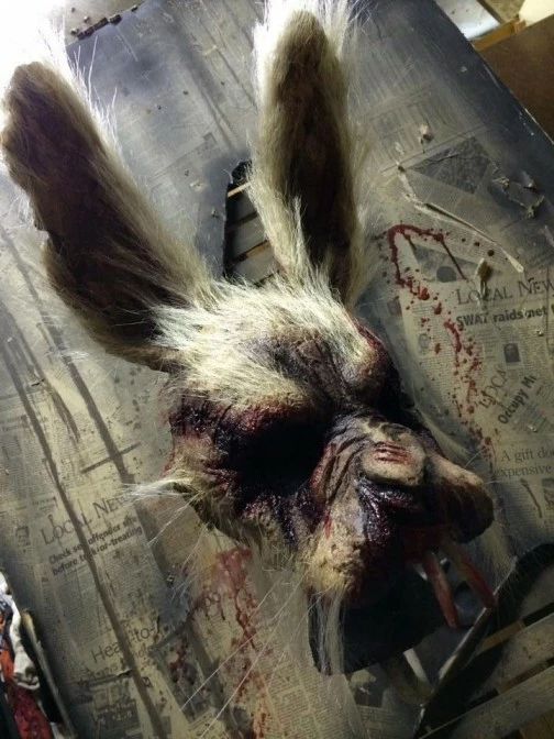 Pumpkin Pulp Lucky Rabbid Mask - Image 2