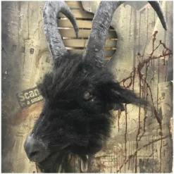 Pumpkin Pulp Deluxe Delicious Goat Mask