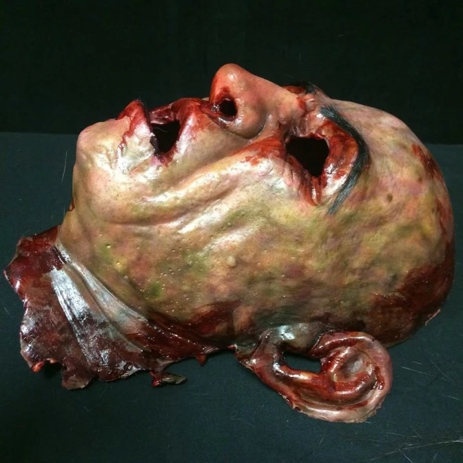 Mad About Horror Skinned Rotting Male Face - Image 3