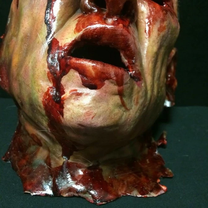 Mad About Horror Skinned Rotting Male Face - Image 4