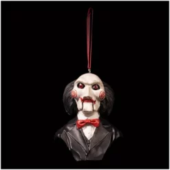 TRICK OR TREAT STUDIOS Holiday Horrors Saw Billy Puppet Ornament