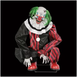 Other Red Crouching Clown Animated Prop (sorry Not Available For 2022)