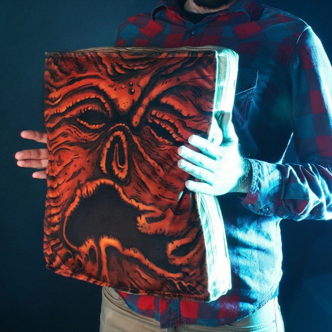 Creepy Co. Necronomicon Plush Cushion - Image 4