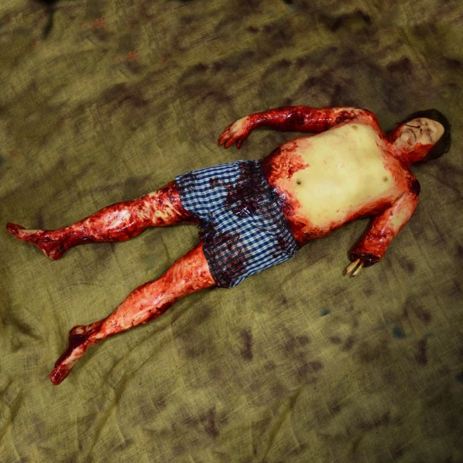 Ghost Ride Productions Life Size Body Bloody Fester - Image 7