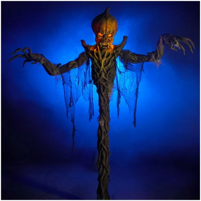 Distortions Unlimited 8ft Pumpkin Stalker Prop