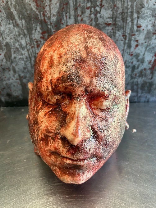Other Silicone Severed Head Adam, Burnt - Image 2