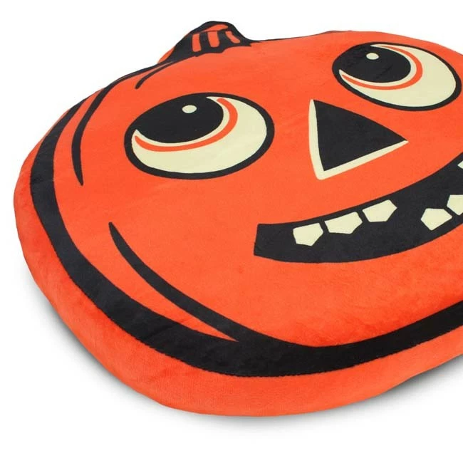 Creepy Company Creepy Co. Beistle® Jack O' Lantern Plush Cushion - Image 3