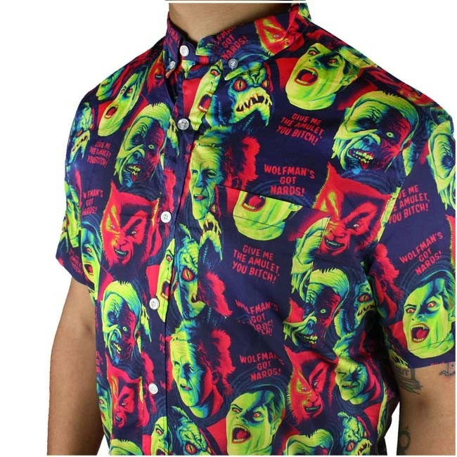 Creepy Co. Monster Squad Button Up Shirt - Image 2