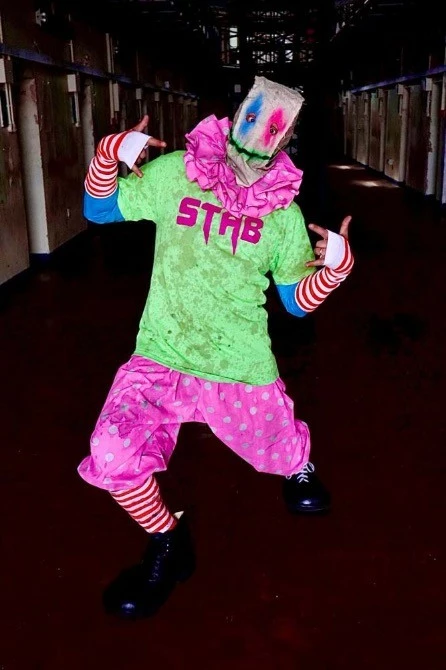 Mad About Horror Spiral Clown Costume STAB - Image 2