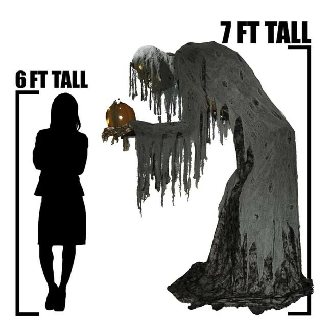 Seasonal Visions 7ft Jack Stalker Animated Halloween Prop - Image 3
