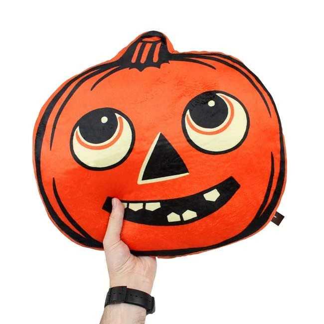 Creepy Company Creepy Co. Beistle® Jack O' Lantern Plush Cushion - Image 4