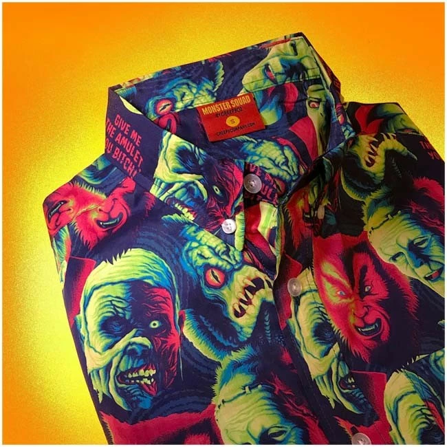 Creepy Co. Monster Squad Button Up Shirt - Image 3