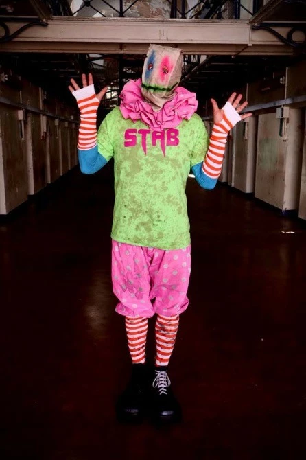 Mad About Horror Spiral Clown Costume STAB - Image 3