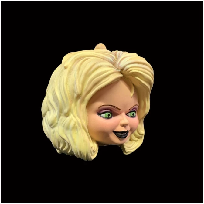 TRICK OR TREAT STUDIOS Holiday Horrors Bride Of Chucky Tiffany Head Ornament - Image 3