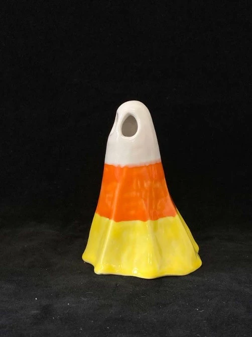 Ceramic Candy Corn Ghost EXCLUSIVE Black Star Ceramics - Image 3