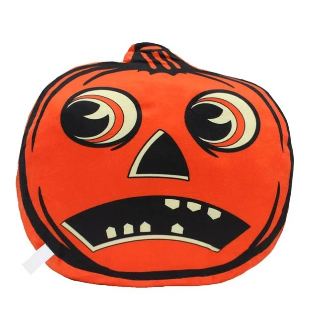 Creepy Company Creepy Co. Beistle® Jack O' Lantern Plush Cushion - Image 2