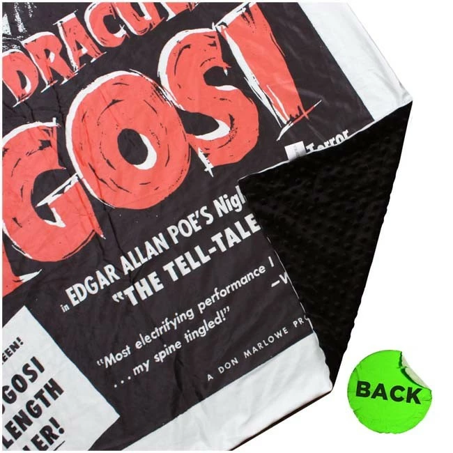 Creepy Co. Bela Lugosi™ Dracula Throw Blanket - Image 4