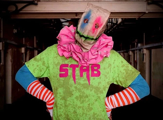 Mad About Horror Spiral Clown Costume STAB - Image 4