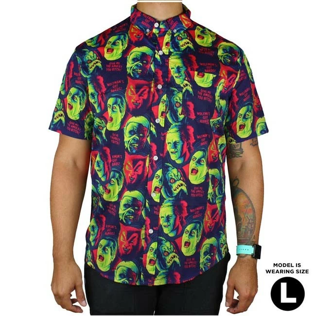Creepy Co. Monster Squad Button Up Shirt - Image 5