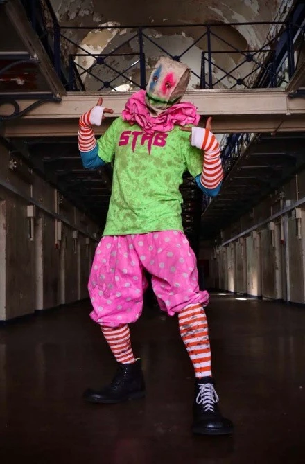 Mad About Horror Spiral Clown Costume STAB - Image 5