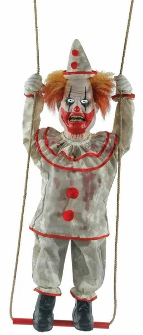 Other Swinging Clown Doll Animated Prop - Image 2