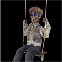 Other Swinging Skeleton Boy Animated Prop (sorry Not Available For 2022)
