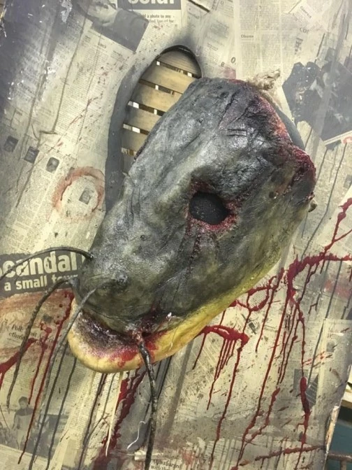 Pumpkin Pulp Deluxe Catfish Mask - Image 2