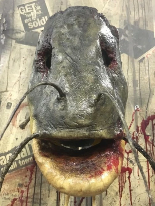 Pumpkin Pulp Deluxe Catfish Mask - Image 3