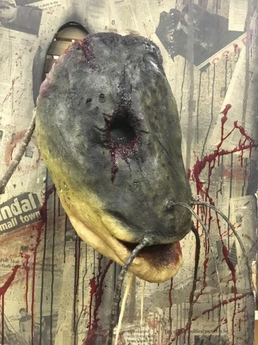 Pumpkin Pulp Deluxe Catfish Mask - Image 4