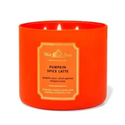 Bath & Body Works 3 Wick Candle Pumpkin Apple