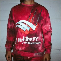 Cakeworthy A Nightmare On Elm Street Tie Dye Sweater