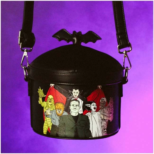 Cakeworthy Universal Monsters Trick Or Treat Bucket Bag - Image 2