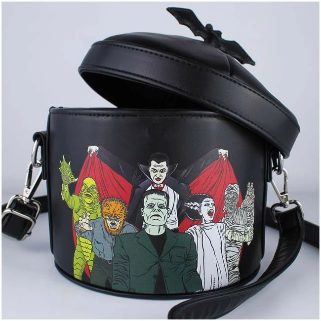 Cakeworthy Universal Monsters Trick Or Treat Bucket Bag - Image 4