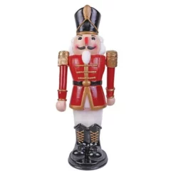 Other 3ft Animated Christmas Nutcracker Red
