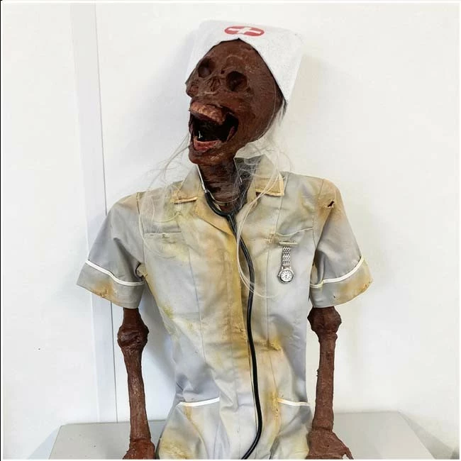 Other Corpsed Life Size Skeleton Nurse
