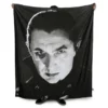 Creepy Co. Creepy Co Bela Lugosi Dracula Stare Throw Blanket
