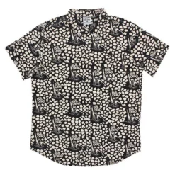 Creepy Co. Creepy Co Evil Dead Zipatone ButtonUp Shirt