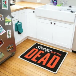 Creepy Company Creepy Co. Sorry We're Dead Rug