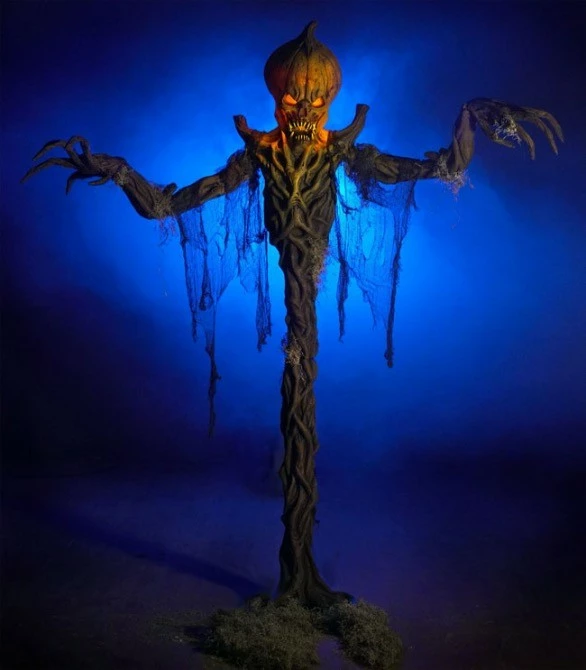 Distortions Unlimited 8ft Pumpkin Stalker Prop - Image 2