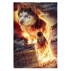 FANATTIK The Thing Limited Edition Print The Wolf