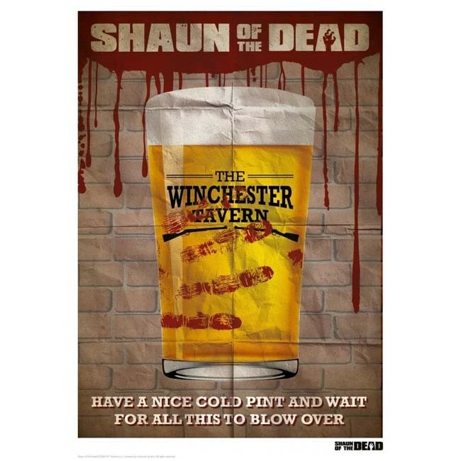 FANATTIK Shaun Of The Dead Limited Edition Print The Winchester