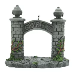 Horrornaments Christmas Tree Ornament Cemetery Gate