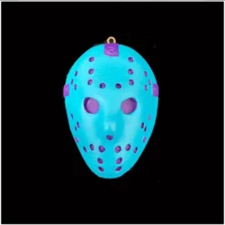 Homemade Horror Christmas Tree Decoration Hockey Mask NES