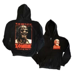 Pallbearer Press Zombie Poster Zip Hoodie