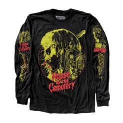 Pallbearer Press The House By The Cemetery Pyro Long Sleeve Shirt
