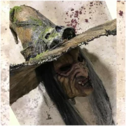 Pumpkin Pulp Bone Crone Mask
