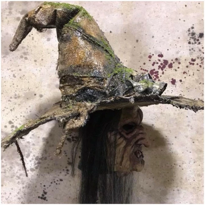 Pumpkin Pulp Bone Crone Mask - Image 8
