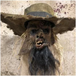 Pumpkin Pulp Crop Keeper Mask With Hat