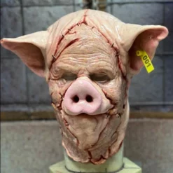 Savage Silicone Piggy The Serial Killer Silicone Pig Mask